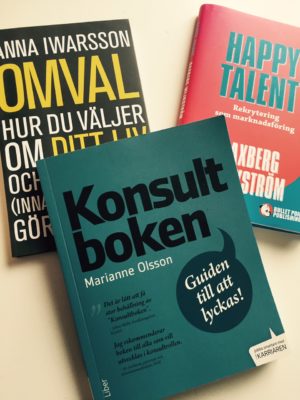 Boktips: omval, konsultboken & happy talent